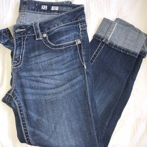 Miss Me Skinny Jeans in Dark Denim